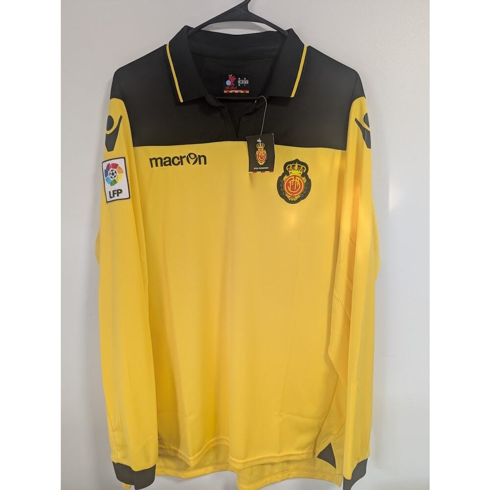 RCD Mallorca Goalkeeper Long Sleeve Jersey Macron NWT Men’s Large Rare